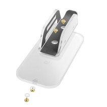 맥미니 2023 M2 칩/맥 2010-2020 용 벽 브래킷 컴퓨터 뒷면 데스크탑 하단 걸이 홀더, 02 Desktop Stand
