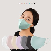 KF94 새부리형 세이프숨 데일리마스크 대형 50매, 공산품-핑크25매+민트25매