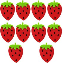 (디머스) 교실 게시판 환경 구성 꾸미기 펠트 과일딸기10개), 단품