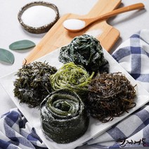 100% 자연산 완도 명품 모듬 염장해초 5kg/톳 꼬시래기 쇠미역 곰피 쌈다시마 미역줄기, 염장 쇠미역 5kg