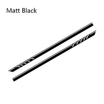 코번트 르노 마스터 1 2 3 Mk2 MK3 데이 밴 캠퍼 모터 홈 스트라이프 데칼 변환 액세서리 용차량도어 사이드 스티커 개, [07] Matt Black