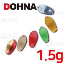 편집샵 털보낚시 털보낚시 도나 Area 컬러 1.5g 스푼., 05-1.5g