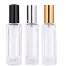 고급 스프레이 공병 1P 케이스 용기 소분 10mL 기둥 스킨 룸 화장품 미스트 사각 액체 휴대 향수 여행, C_실버