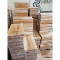 캄포 월넛 느티 편백 티크 도마재 수업용 교육용 실습용 반재, 월넛(옹이없슴)440X240~250X24