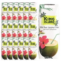 킹아이슬랜드 코코넛워터, 250ml, 36개