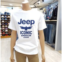 지프 [NC불광점 50%할인] 부드럽고 편안해 데일리로 착용하기 좋은 독수리 라운드 반팔티!