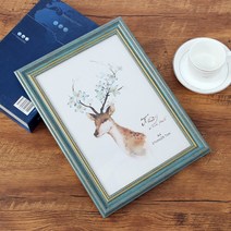 빌한슨 훈장액자 가훈액자 말씀 웨딩 상장 액자 A4