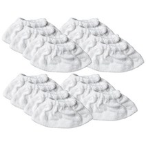 판매 15PCS 스팀 청소기 부품 KARCHER SC 시리즈 SC1/SC2/SC3/SC4/SC5 액세서리 수건 커버, 01 White