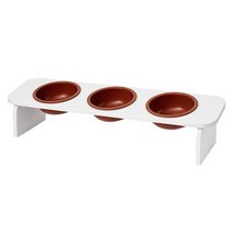 바보사랑 7S시리즈 도자기 3구 식기(브라운).클레이몽드(무료배송), 1단계(12.7cm), 1단계(12.7cm)