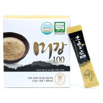 동결건조 유기농 미강가루 분말 30포 5개 스틱형 국내산 산마을