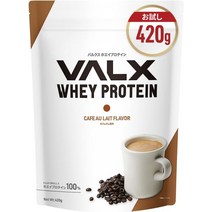 VALX 벌크스 웨이프로틴 초콜릿 맛 Produced 420g 보충제 단백질 일본프로틴 보충제, 카페 올레 맛 + 420g