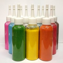 문구조아 색모래 12가지색상 문구 만들기 꾸미기 재료, 170g, $GH5_색모래(단품)-검정