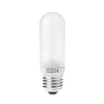 220V-240V 250W JDD E27 사진 스튜디오 플래시 LED 조명 용 손전등 램프 튜브, 하얀색