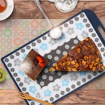 애슬라 플레르 투톤 사각 도마, 혼합 색상