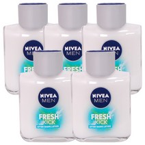 니베아 프레쉬 킥 에프터 쉐이브 로션 100ml, 5개
