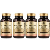 Solgar 솔가 폴리코사놀 20mg 100정 4개 세트