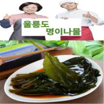 울릉도 명이나물절임500g 산마늘자연산 청정지역무농약 무공해 명이장아찌 500g, 500g 추가0원