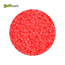 지니비즈(GENIBEADS) 리필용 싱글비즈_지니비즈 5000비즈, 핫커럴, 1개