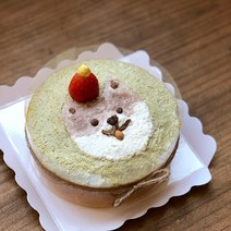 [그냥점례] 너를 그린 강아지 생일케이크(대), 케이크(대) 닭고기, 케이크(대) 닭고기