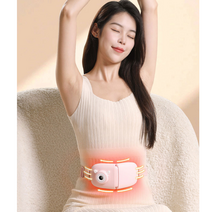 뜨끈뜨끈 무선 허리온열매트 복부마사지 찜질기