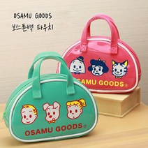 일본 수입 오사무굿즈 보스톤백 파우치 가방 로즈
