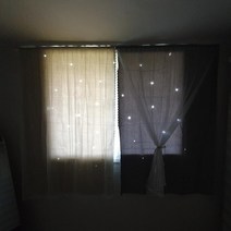 커텐 붙이는 커튼 인테리어 꾸미기 암막 그레이 용품 가정 인기NO.1