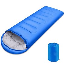 Lightweight Sleeping Bag 3 Season Sleep Bags for Kids Adults Girls Women Cotton Hollow Filled Warm, 1