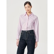에잇세컨즈 레귤러핏 옥스포드 셔츠 핑크 323164LY1X