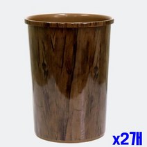 학교휴지통 원목 X2개 13L 뚜껑 휴지통 오픈형 없는, 상세페이지 참조, 상세페이지 참조