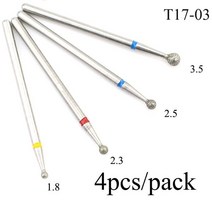 밀링커터 파이프컷팅기 22 가지 유형의 볼 다이아몬드 네일 드릴 밀링 커터 로터리 버 큐티클 클린 비트 매니큐어 파일 아트 도구, NO25