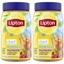 Lipton Diet Iced Tea Mix Raspberry 립톤 아이스 티 라즈베리 믹스 73.8g 2팩