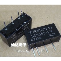10 개 원래 B0505S-2WR2 B0505S-2W B0505S Mornsun DC-DC 절연 전원 공급 장치 모듈 5 볼트