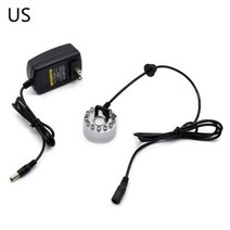 안개발생기 초음파 안개 제조기 발생기 분무기 물 분수 LED 공기 N0PF, US
