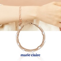 마리끌레르 펄샤이닝 팔찌 MCAR0002 14K Gold Plated