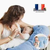 [보니숑] 프랑스 3in1 수유쿠션+역류방지+바디필로우, 상품선택:스텔라_그레이