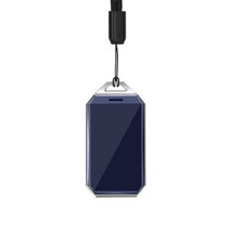 마이크로 GPS 개인 로케이터 SOS 분실 방지 2 어린이용 실시간 위치 및 정확한 지원, [02] Black