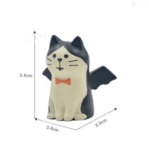 홈 장식 인테리어 소품 인형 피규어 천사 악마 고양이 입상 수지 공예 장난감 4