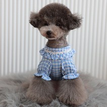 [바보사랑] 로이코 체크프릴 셔츠 블루, SIZE:M