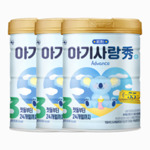 아기사랑 수 어드밴스 분유 3단계 750g 3캔 빠른배송, 아기사랑 수 어드밴스 분유 3단계 750gx3캔