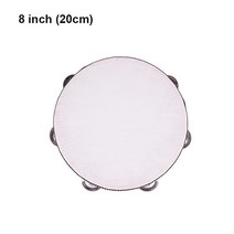 노래방탬버린 led탬버린뜨거운 악기 탬버린 나무 4/6//10 인치 사용자 정의 팔찌 벨 미니, 03 8 Inches