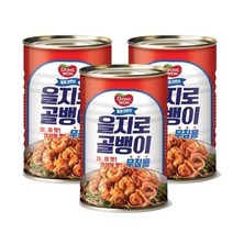 동원 [동원] 을지로골뱅이 300g x3캔, 00001 단일속성