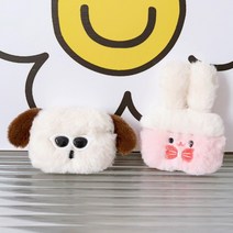 사은품/에어팟 프로 3세대 2세대 1세대 귀여운 강아지 토끼 캐릭터 모양 보들 털 퍼 겨울 전용 디자인 실리콘 케이스, SY_A317 에어팟프로
