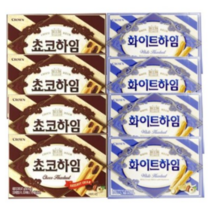 하임 2종 화이트하임 47g 4개 초코하임 47g 4개 (총 8개), 8개