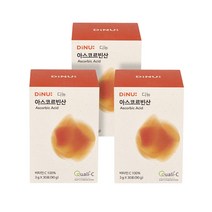 디뉴 대한뉴팜 아스코르빈산 메가도스 영국산 비타민C 3000mg x 30포 3박스, 단품, 단품