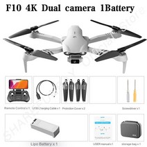 I3 pro Rc 드론 4k HD 듀얼 카메라 옵티컬 플로우 쿼드콥터로 장애물 회피 실시간 전송 헬리콥터 완구, 14 4K GPS  Dual 1B