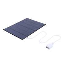 캠핑 태양열 발전기 소형 무소음 미니 태양광 가정용 usb 충전기 패널 5w 6v 발전, 6-디지털 위장