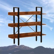 깔끔한수납장 디자인책장 5단책장 3단수납장 K3118 우드스틸 장식장 3단 (올핀)_937EA, 블랙, 본상품선택