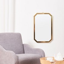 리아 메탈 팔각 거울 400, 실버