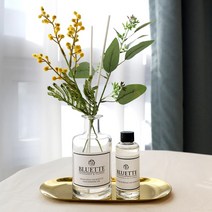 미모사 플라워 가든 실내 방향제 천연 인테리어 디퓨저, 프렌치라벤더, 100ml