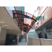 1270x1800 처마 렉산 테라스 차양 비 방화문 비막이 비가림 데크 캐노픽스, 브라운, 검정